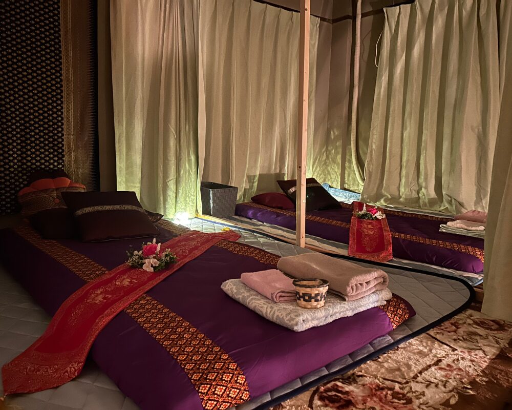 茨城県水戸市白梅のタイ古式マッサージ・リラックの施術室